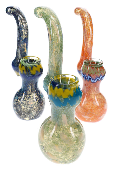 Silver Fumed Frit Sherlock Bubbler Frit Wizard 6.5 inch alternate view