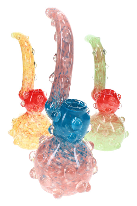 Thick Frit Sherlock Bubbler Marble Maven 9 inch alternate view
