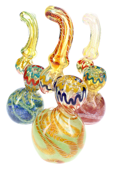 Silver Fumed Frit Sherlock Bubbler Frit Wizard 7 inch alternate view