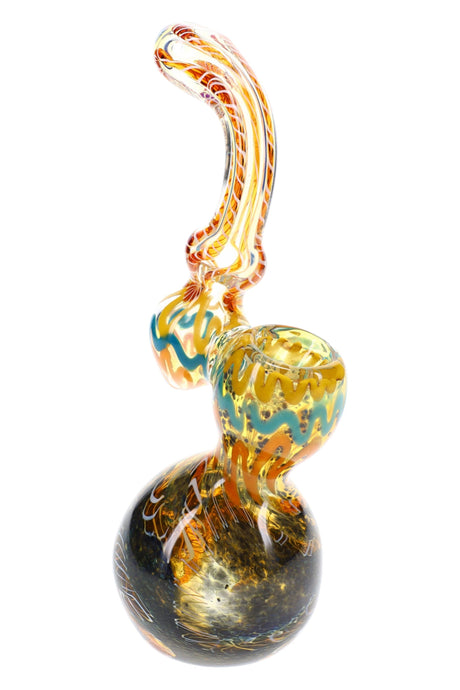 Silver Fumed Frit Sherlock Bubbler Frit Wizard 7 inch