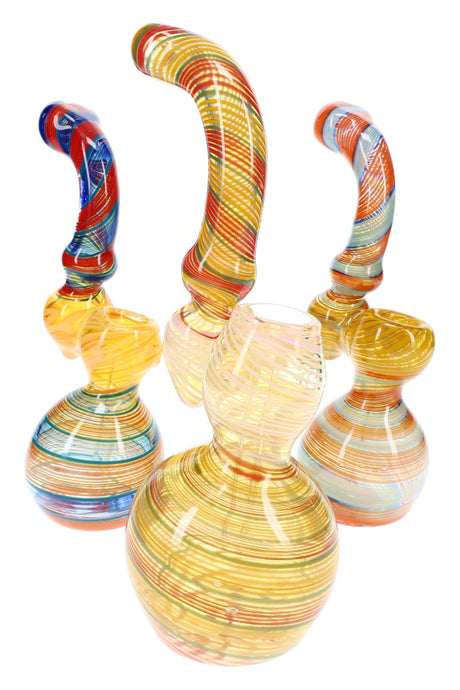 Color-Changing Spiral Sherlock Bubbler Spiral Sleuth 7 inch alternate view