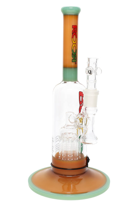 RooR Tech 12″ Multicolor Stemless Bubbler – Ten-Arm Tree Perc – 18.8 mm