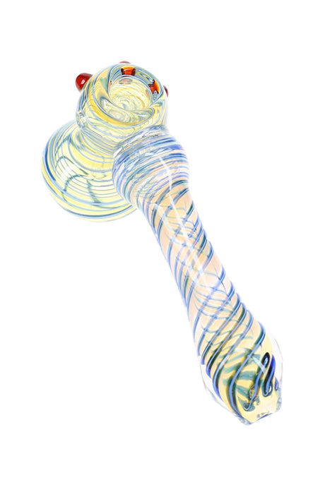 Color-Changing Spiral Hammer Bubbler Tiny Twist 5 inch