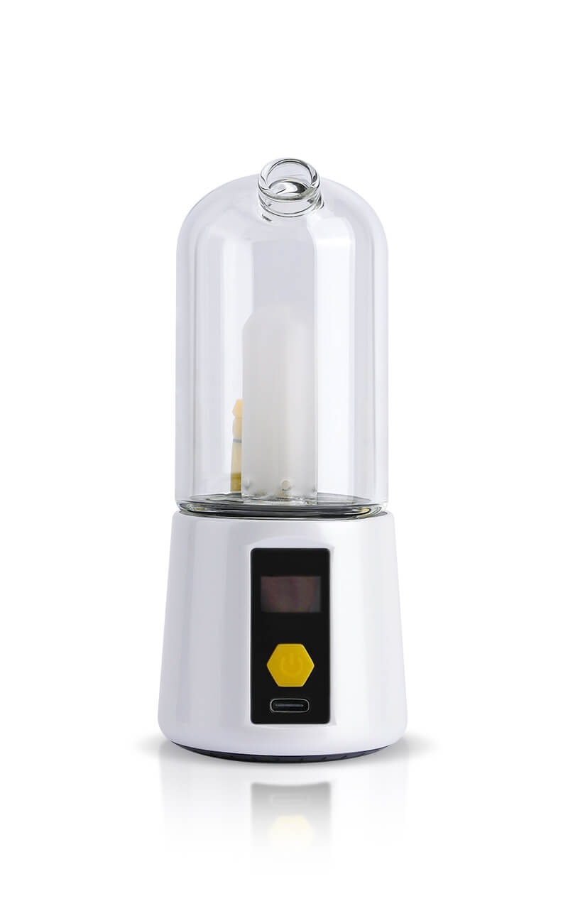 Bomb Portable Electric Dab Rig-White