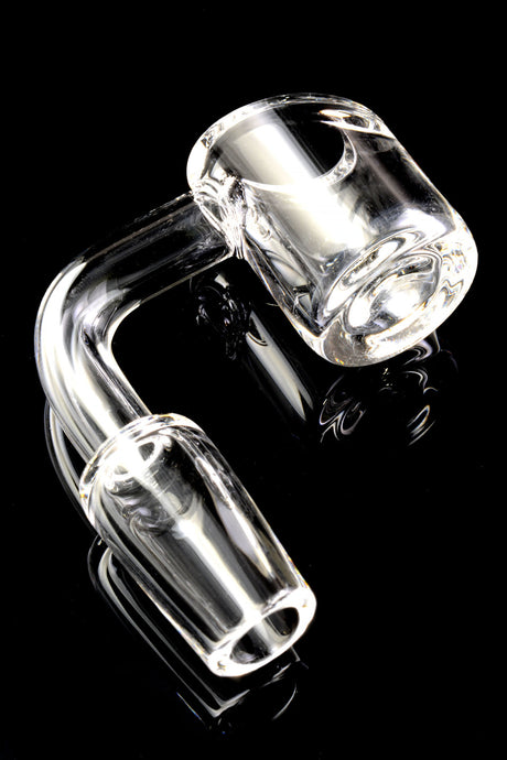 Quartz 14.5 mm Male 90° Banger – 4 mm Thick