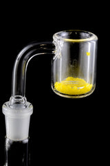 Quartz 14.5 mm Male 90° Thermochromic Banger – Domeless