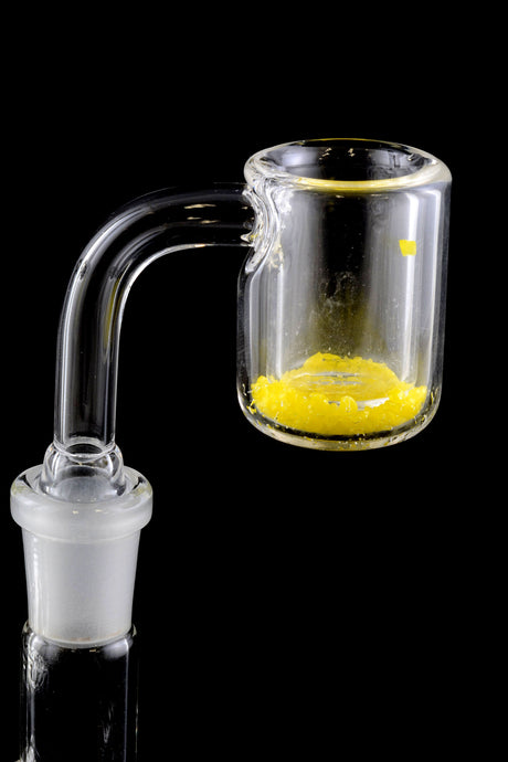 Quartz 14.5mm-18mm Mixed Size 90° Thermochromic Banger – Domeless