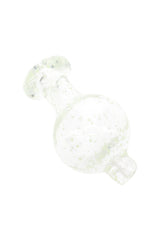 Glow-in-the-Dark Frit Glass Bubble Carb Cap “Night Spark” – Assorted Colors