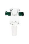 Glass-on-Glass Screen Bowl “Ash Saver” – 14.5 mm Male