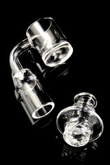 Quartz Domeless Spinner Banger “Twister Cup” – 14.5 & 18.8 mm – Male/Female