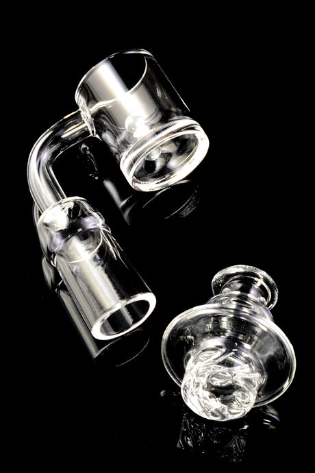 Quartz Domeless Spinner Banger “Twister Cup” – 14.5 & 18.8 mm – Male/Female
