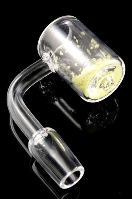 Quartz 14.5mm Male 90° Thermochromic Banger – Domeless