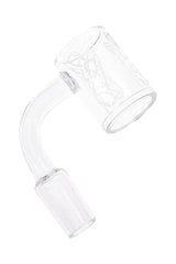 Quartz 14.5 mm Male Flat-Top Banger – Frosted Design