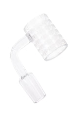 Quartz 14.5 mm Male Flat-Top Banger – Frosted Design