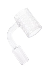 Quartz 14.5 mm Male Flat-Top Banger – Frosted Design