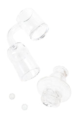 Quartz Domeless Spinner Banger “Twister Cup” – 14.5 & 18.8 mm – Male/Female