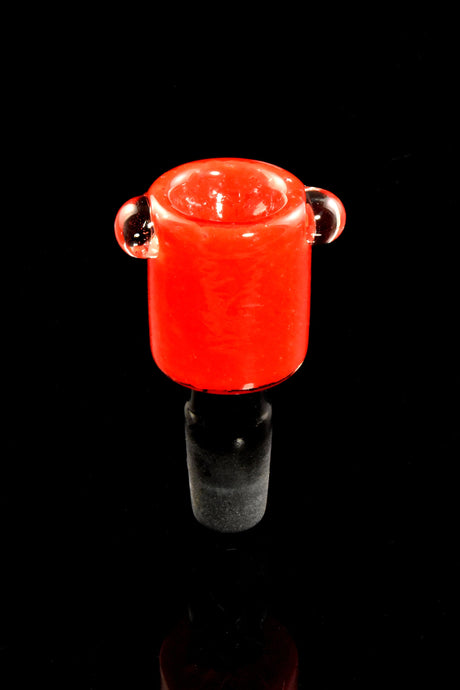 Black Glass Frit Bowl “Color Pop” – 14.5 mm Male