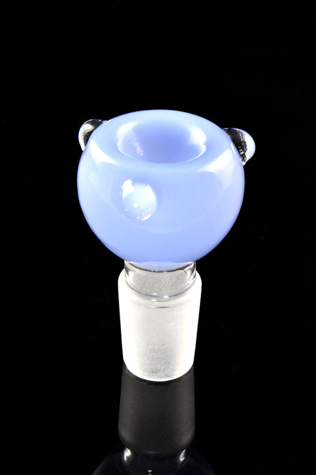 Colored Glass 18.8 mm Male Bowl “Dot Drop” – Assorted Colors