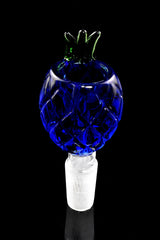Colored Glass Pineapple Bowl “Tiki Topper” – 14.5 mm Male