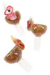 14.5 mm Male Colorful Glass Bowl “Character Pack” – Assorted