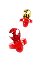 Glass Spider Hero Carb Cap – Red or Yellow