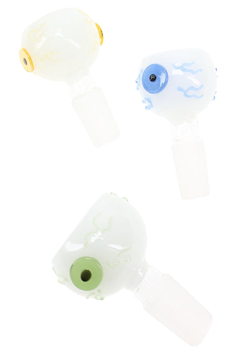 Eyeball Glass Bowl “I See You”, 14.5 mm Male