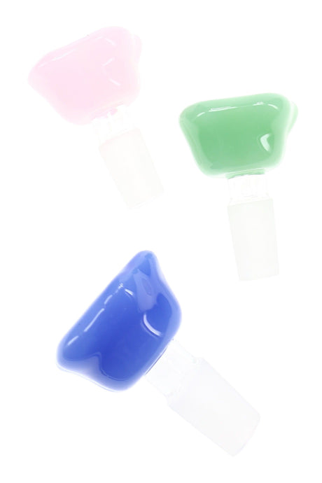 Bright Slime Flower Bowl “Petal Pop”, 14.5 mm Male, Assorted Colors