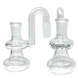 AFM 3" Clear Borosilicate Glass Ash-Catcher with 14mm Joint - Front View