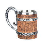 Barrel Mug With Handle | 16oz