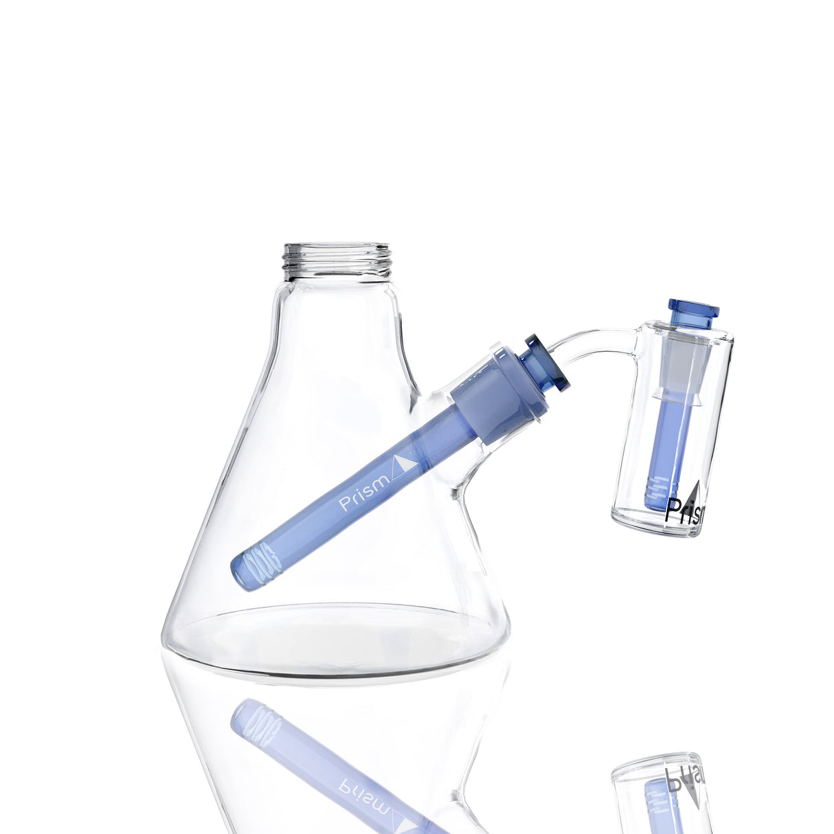 Prism Beaker & Straight Tube Base Ash Catcher