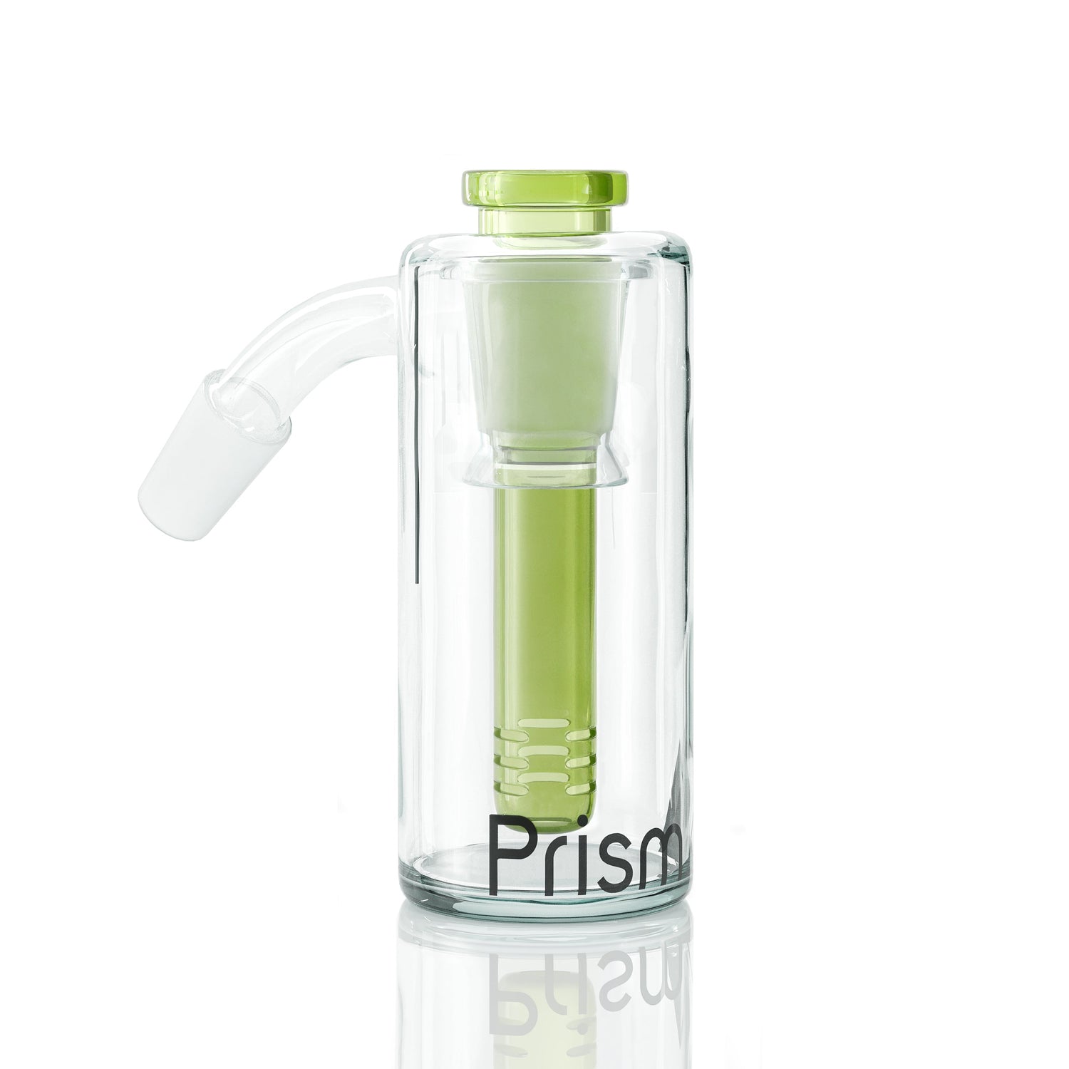 Prism Beaker & Straight Tube Base Ash Catcher