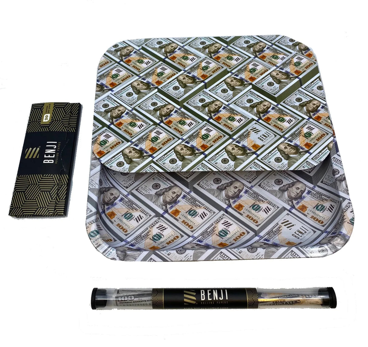 Benji Tray Kit $100 Bills Case of 40 accessories