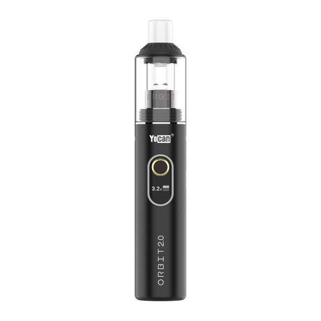 Yocan Orbit 2.0 Kit in Black, portable concentrate vaporizer with Type-C charging