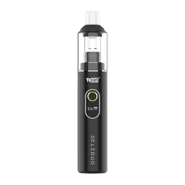 Yocan Orbit 2.0 Kit in Black, portable concentrate vaporizer with Type-C charging