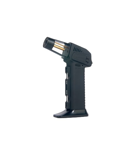 Maven Torch Volt 7" Black Dab Torch with Integrated Tool and Safety Lock - Side View