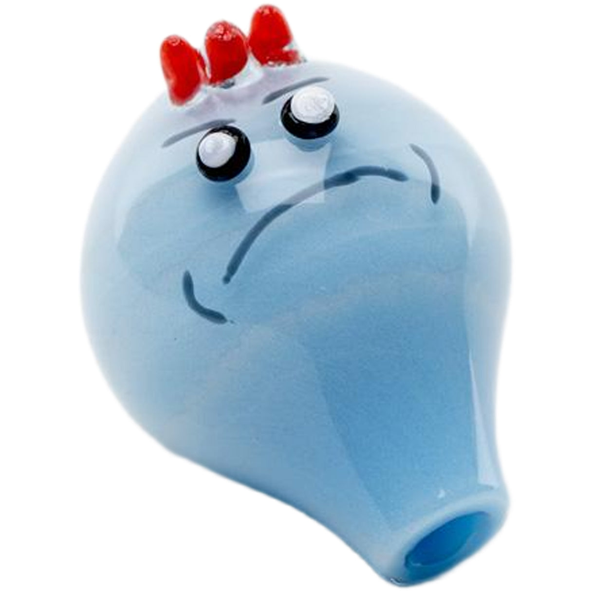 Blue Twins Puffco Peak Glass Carb Cap