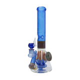 Cheech Glass 14.5" Blue Water Pipe with Borosilicate Glass and Female Joint