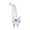 Lookah Glass 13" Cool Recycler Giraffe