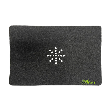 East Coasters 18" Dab Mat with protective surface for dab rigs - Top View