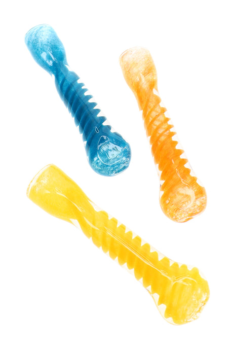 Spiral Frit Glass Chillum Twist Flick 3 inch alternate view
