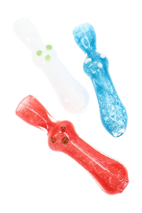 Frit Glass Chillum Firefly Fleck 3 inch alternate view