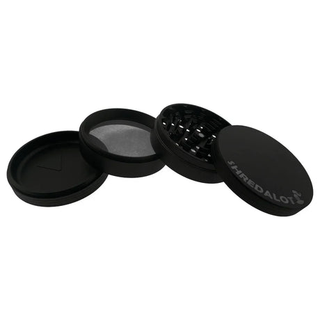 Sir Shredalot 4-Piece Metal Herb Grinder – 100mm Premium Aluminum