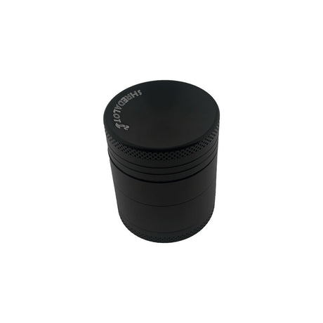 Sir Shredalot 4-Part Grinder 40mm with Carved Lid and Textured Grip - Top View