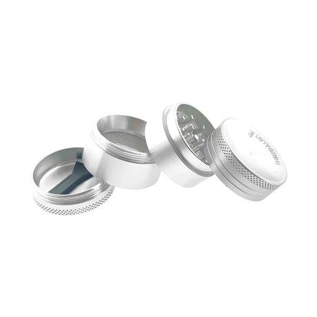 Sir Shredalot 4-Piece Curve Top Metal Herb Grinder – 40mm Compact Aluminum