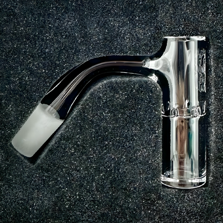 AFM Cosmos Quartz Dab Banger Set on black background, angled view, high-quality dab rig accessory