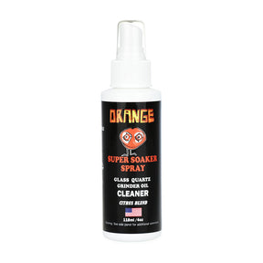 Orange Chronic Super Soaker Spray Cleaner 4oz bottle front view on white background