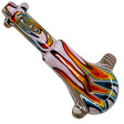 Crush Colorful Crayon Hand Pipe 4.5" with Carb Hole - Top View on White Background