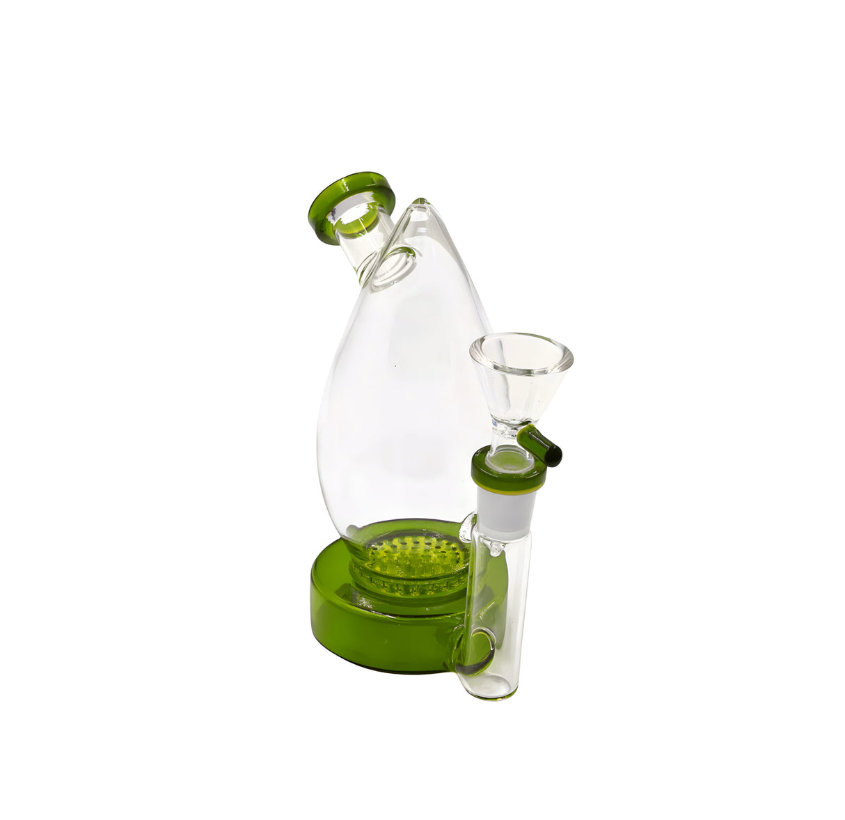 6” Teardrop Honeycomb Perc Dab Rig