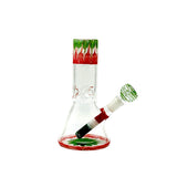 Solar Flare 7" Mini Beaker Bong