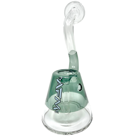 AFM 7.5" Spaceship Glass Bubbler with Colored Accents - Front View